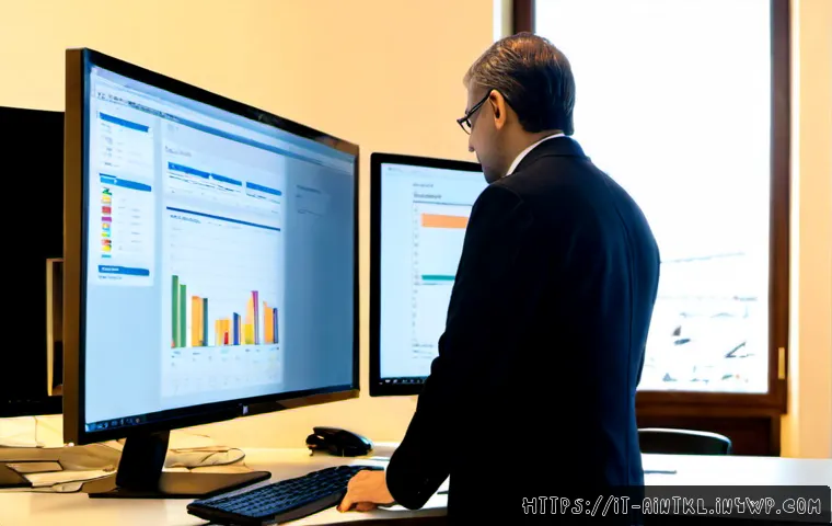 Home 15 데이터 정확성과 공정한 AI 시스템 - Photorealistic modern Italian public service office in Milan, diverse team of data analysts reviewin...