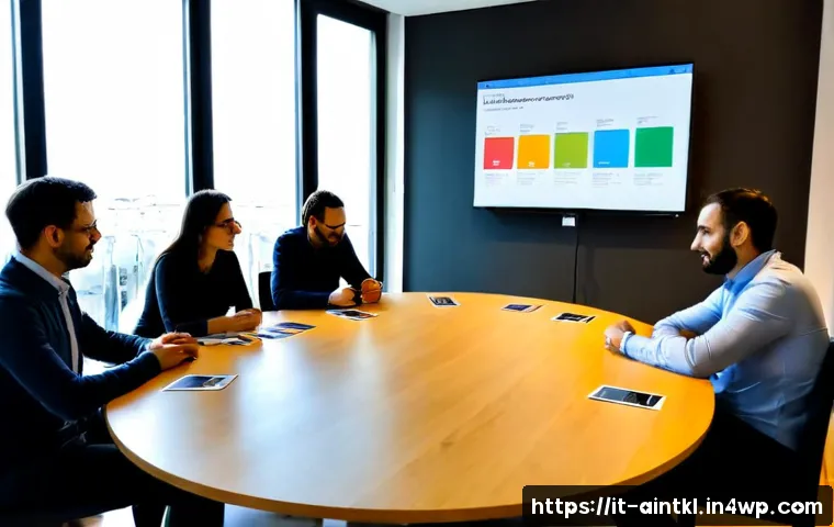 Home 30 AI 개발에서의 공정한 의사결정 과정 - Photorealistic AI ethics workshop in a bright contemporary Milan office, diverse Italian software de...