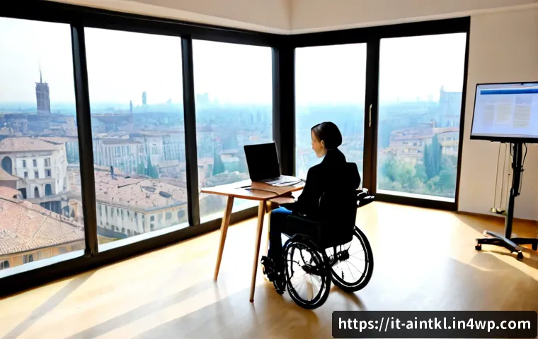 Home 17 AI의 공정성 문제를 해결하기 위한 다각적 접근 - Photorealistic modern civic technology workshop in Milan, diverse Italian team of a senior woman, yo...